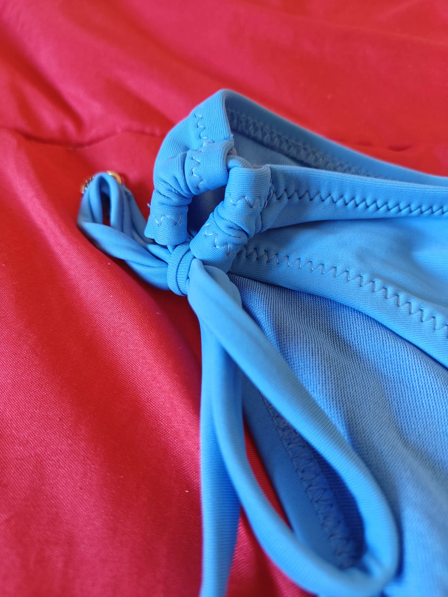 Bikini-style underwear in a vibrant blue tone – photo 2